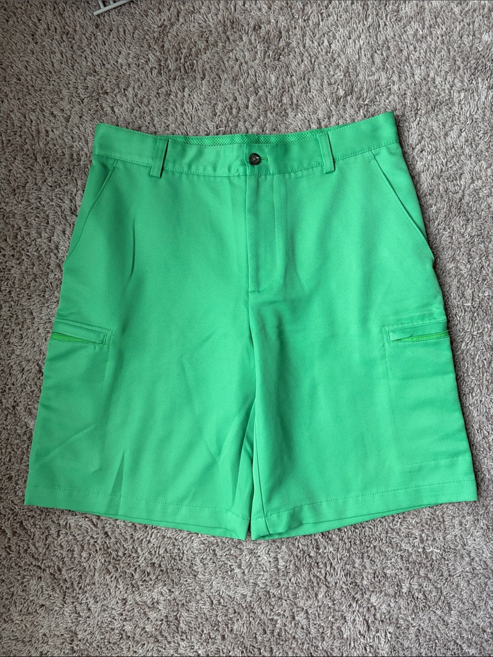 Izod Green Golf Shorts